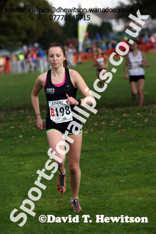Senior womens Northern Cross Country Relays, Graves Park, Sheffield. Photo: David T. Hewitson/Sports for All Pics